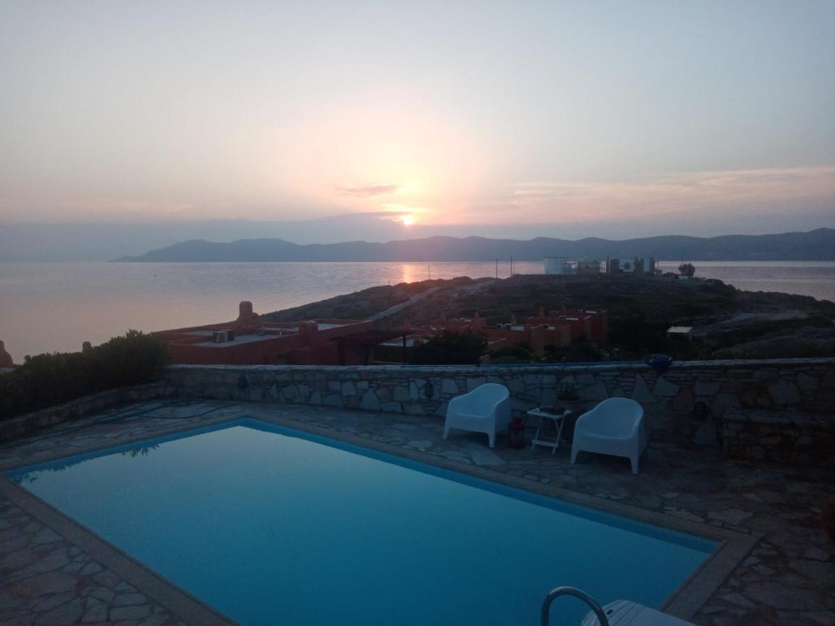 Big Blue Villa Kap Kap Sounion Exterior foto
