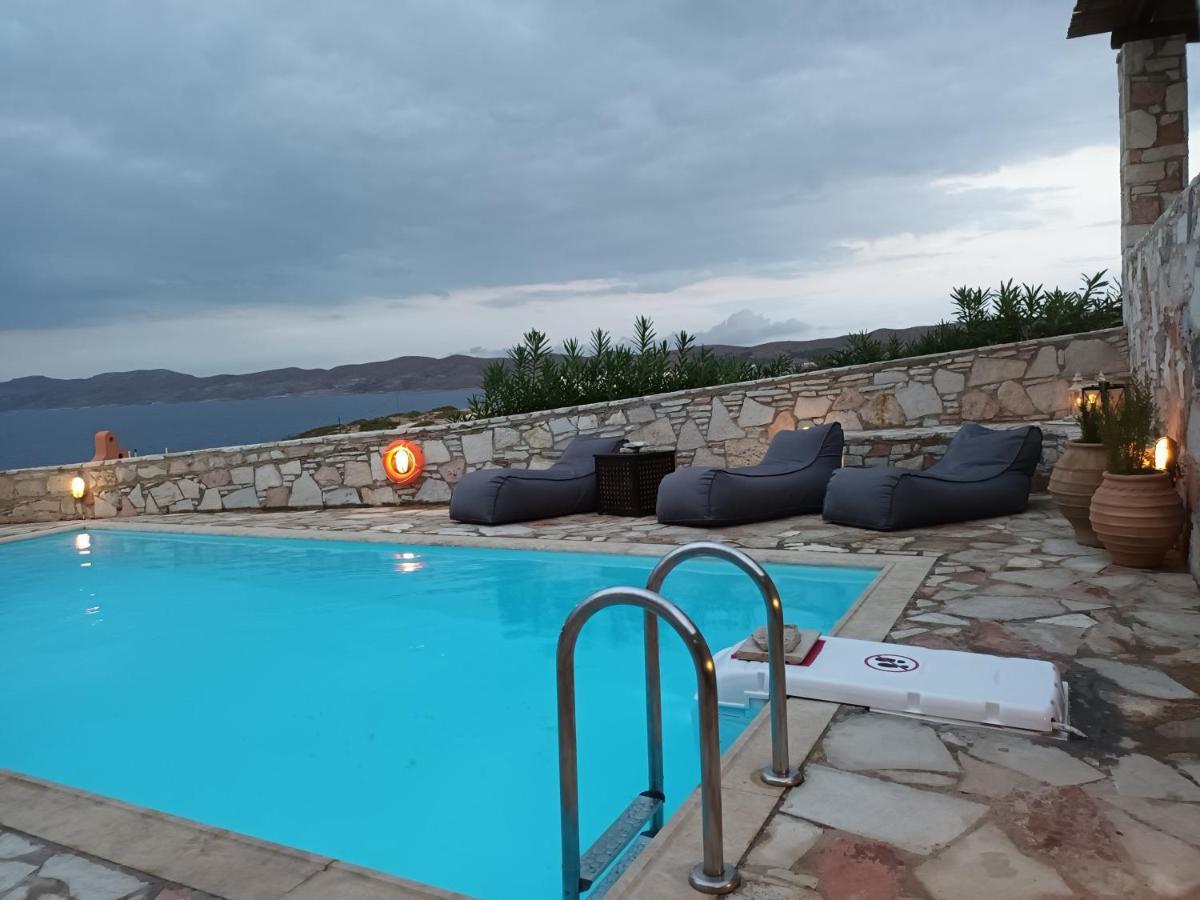 Big Blue Villa Kap Kap Sounion Exterior foto