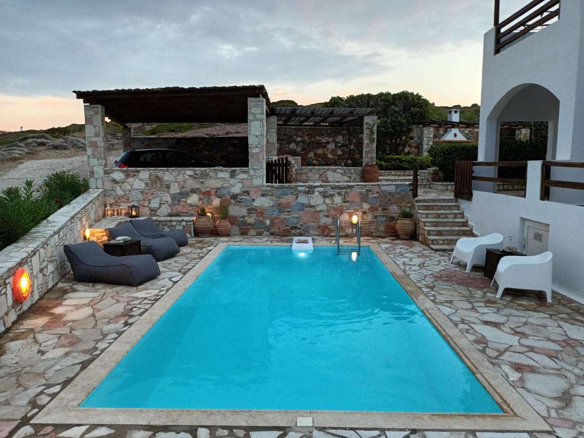 Big Blue Villa Kap Kap Sounion Exterior foto