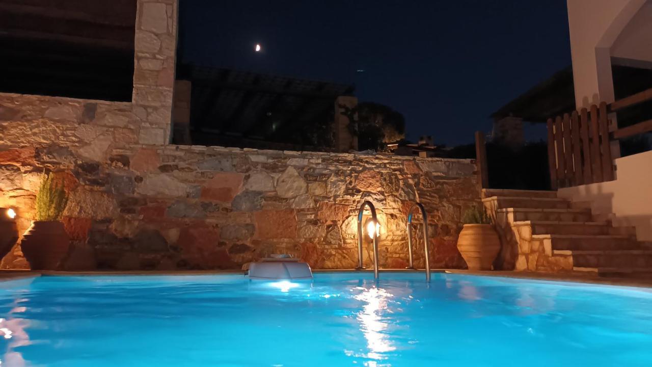 Big Blue Villa Kap Kap Sounion Exterior foto
