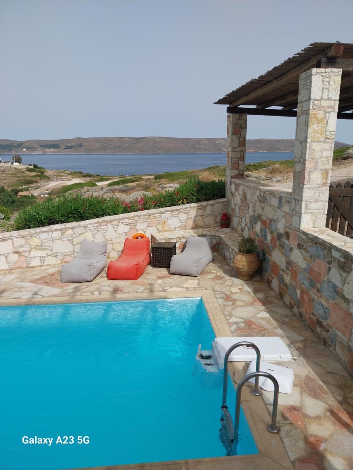Big Blue Villa Kap Kap Sounion Exterior foto